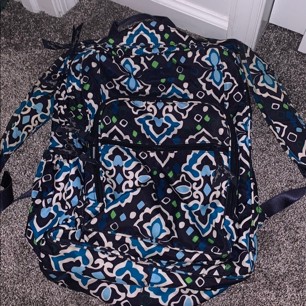 Large Vera Bradley Water Resistant Backpack